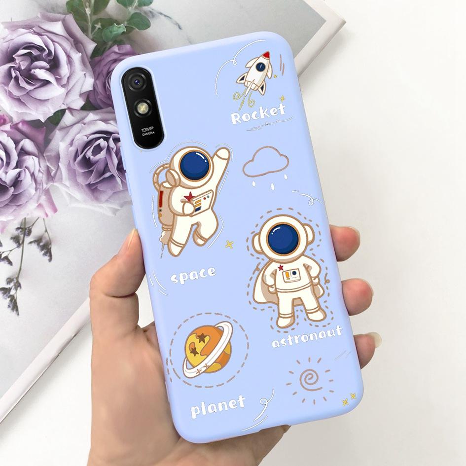 For Xiaomi Redmi 9A Case Redmi 9AT Cover Fashion Landscape Moon Soft Silicone Slim Funda For Xiaomi Redmi 9i Redmi9i Sport Coque