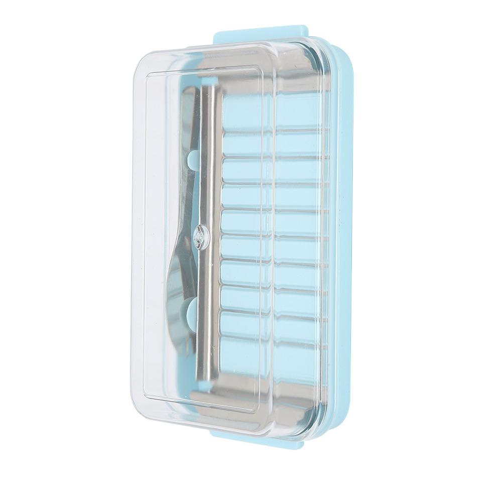 2 in 1 Design Butter Slicer Cutter Transparent Cover Butter Dispenser Slicer Kitchen Countertop