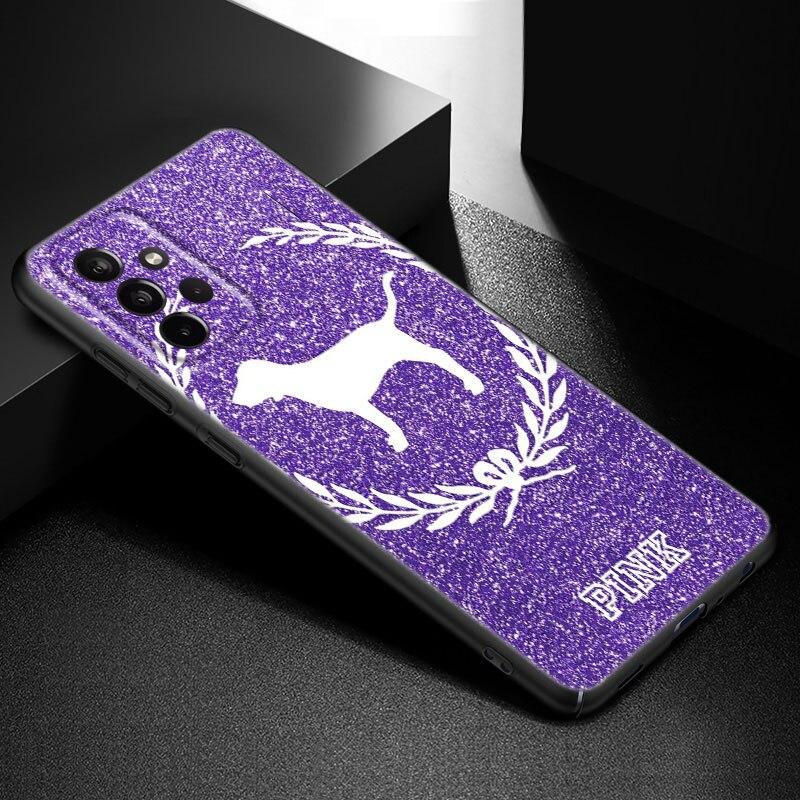 Fashion Pink Love Phone Case For Samsung Galaxy A21 A30 A50 A52 S A13 A22 A32 A33 A53 A73 5G A11 A12 A31 A51 A70 A71 A72 Cover