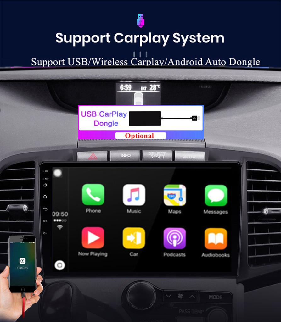 Toyota Venza 08-16 Car Radio - 9" Android 10.1