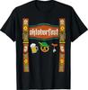 Oktoberfest Lederhosen Kostuum Schattig Duits Beiers Mannen T-shirt