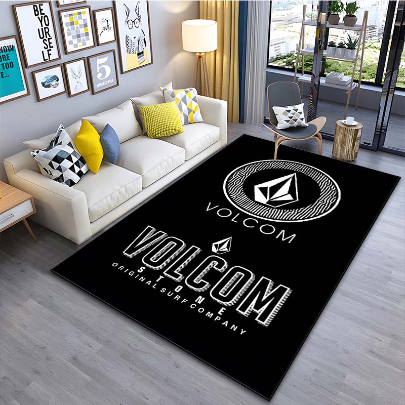 Extreme Sport V-V0lcom Pattern Floor Mat Rug 15 Size Living Room Bedroom Bedside Bathroom Floor Mat Area Rug Club Outdoor Rugs