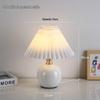 NuFeng Pleated Ceramic USB Desk Lamp