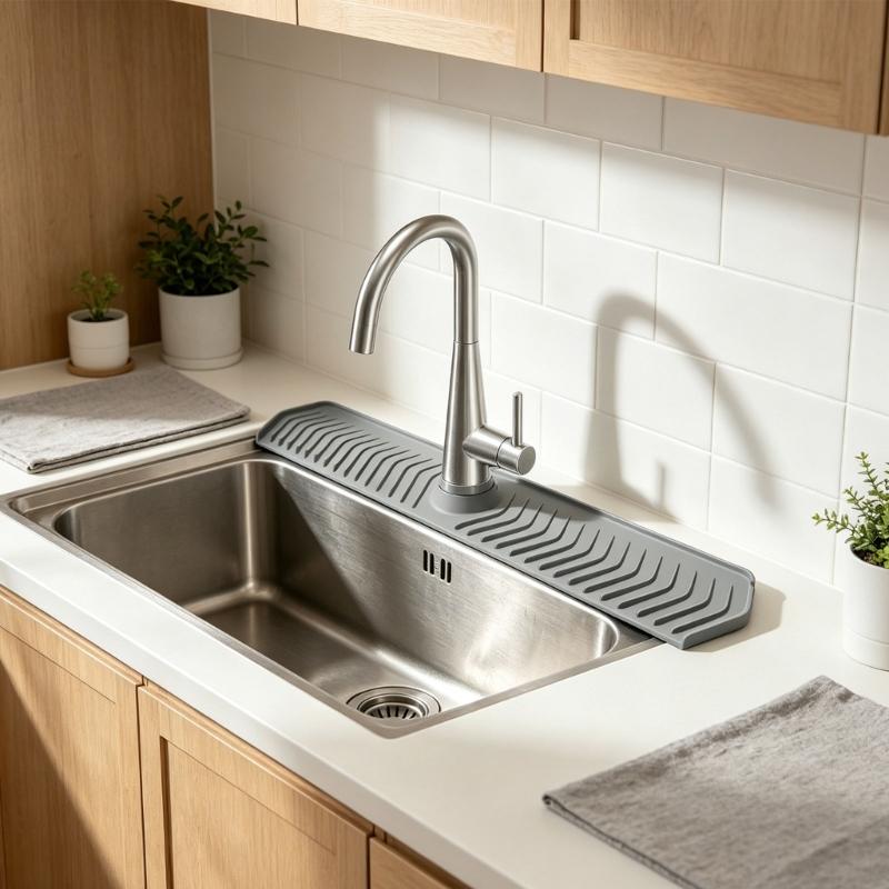 Identity Draining Rubber Bowl Base 30 divisions Length Protects Counter From Leaks And blemishes Perfect For Washing Dishes And Fruits
