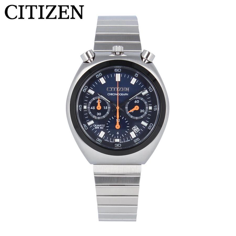 CITIZEN AN3660-81L RECORD LABEL TSUNO CHRO Quartz Wrist Watch For Men