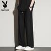 Men's Ice Silk Loose Straight Casual Pants
