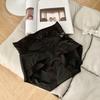 Women's Summer Satin Ice Silk 10A Antibacterial No Trace Abdominal Light Plastic High Waist Triangle Briefs