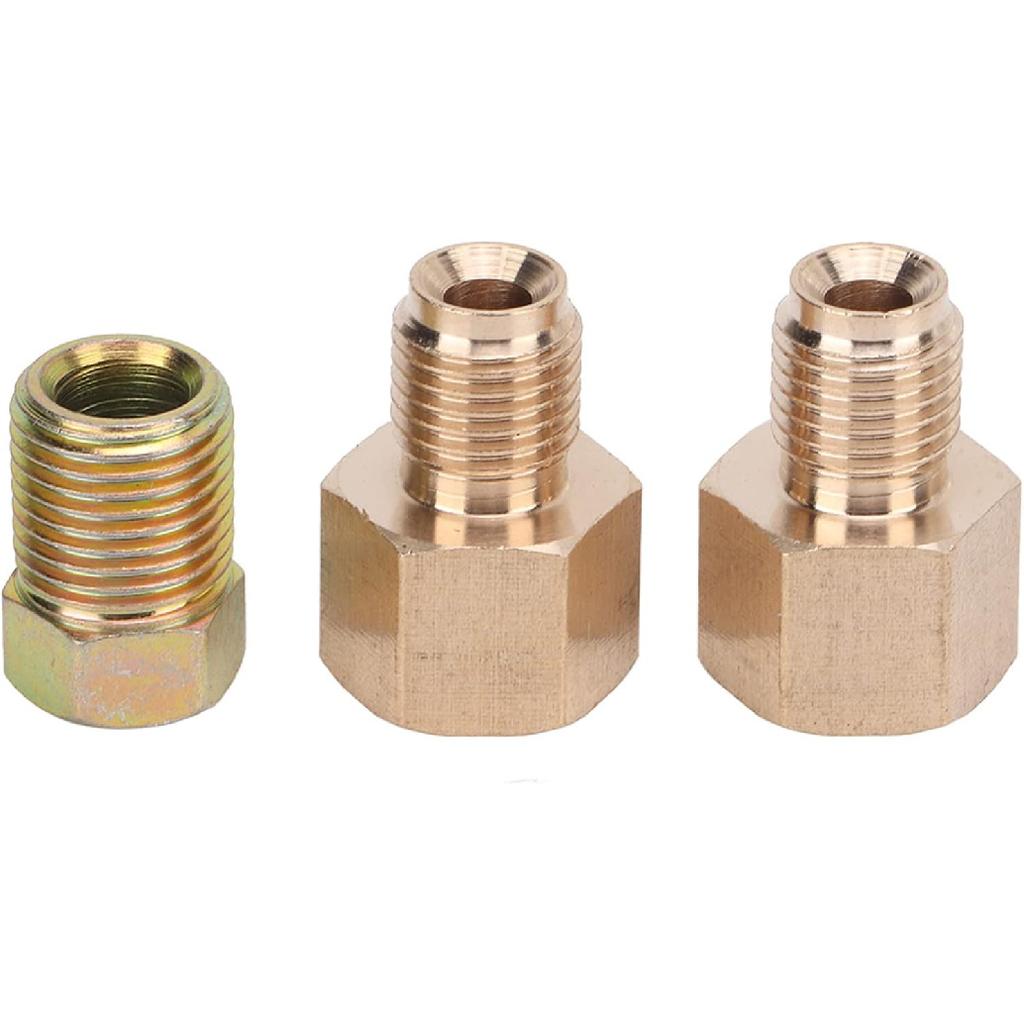 Hydraulic Brake Light Switch Kit Fit for 3/16 and /4 Inch Brake Lines ABS Metal Construction Replacement for Car Modifications and Enhanced Braking