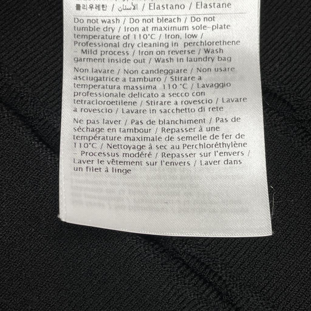 VALENTINO 24 year old 5B3KD12W8R6 black dress dress XS blackUsed