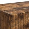 Wall Mounted TV Cabinet Smoked Oak Finish 60 x 31 x 29.5 cm