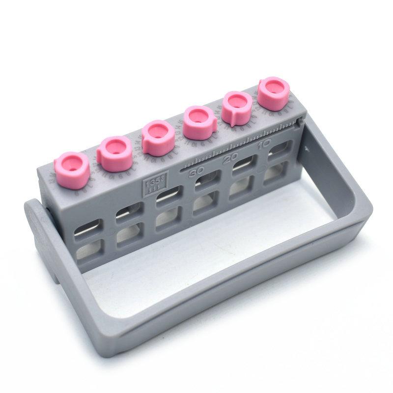 

1Pcs Dental Autoclavable Disinfection Endo Files Holder Box Instrument 6 Holes Dentist Tool