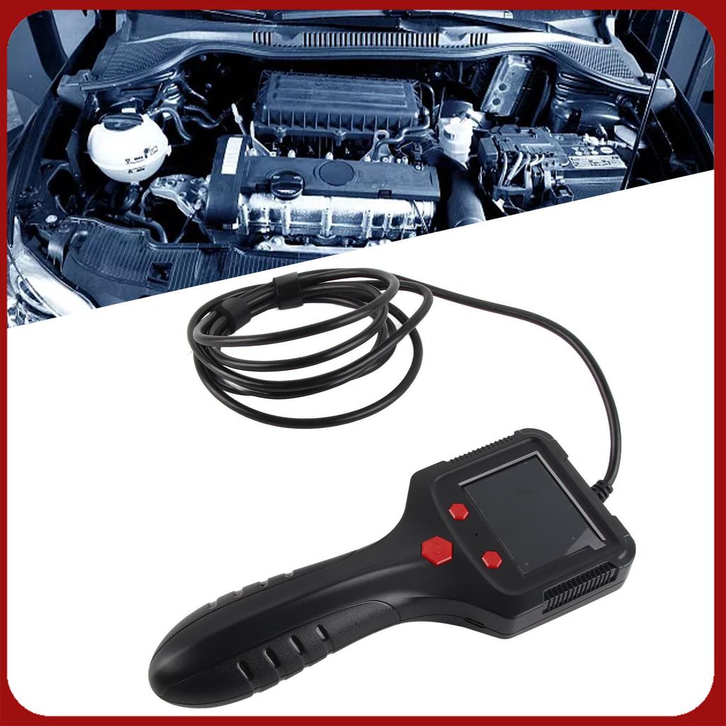 Industrial Endoscope Borescope Industrial Endoscope 2.4in HD Screen Handheld ABS Housing Borescope Inspection Camera for Factory