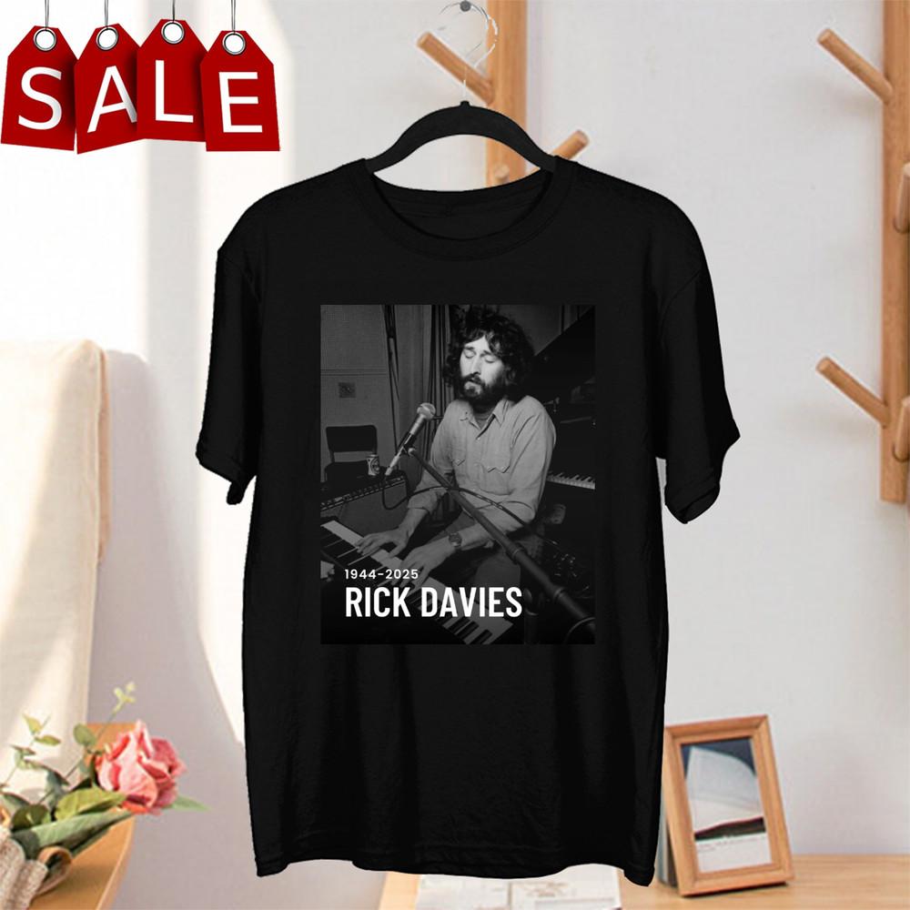 Rick Davies Gift For Fan Size S-5XL Shirt MEN Unisex T-Shirt M
