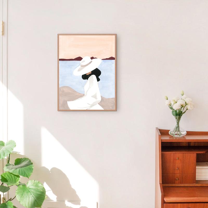 Scandinavian Abstract Wall Art Moroccan Illustration HD Canvas Poster Fashion Bohemian Print Home Bedroom Living Room Decor