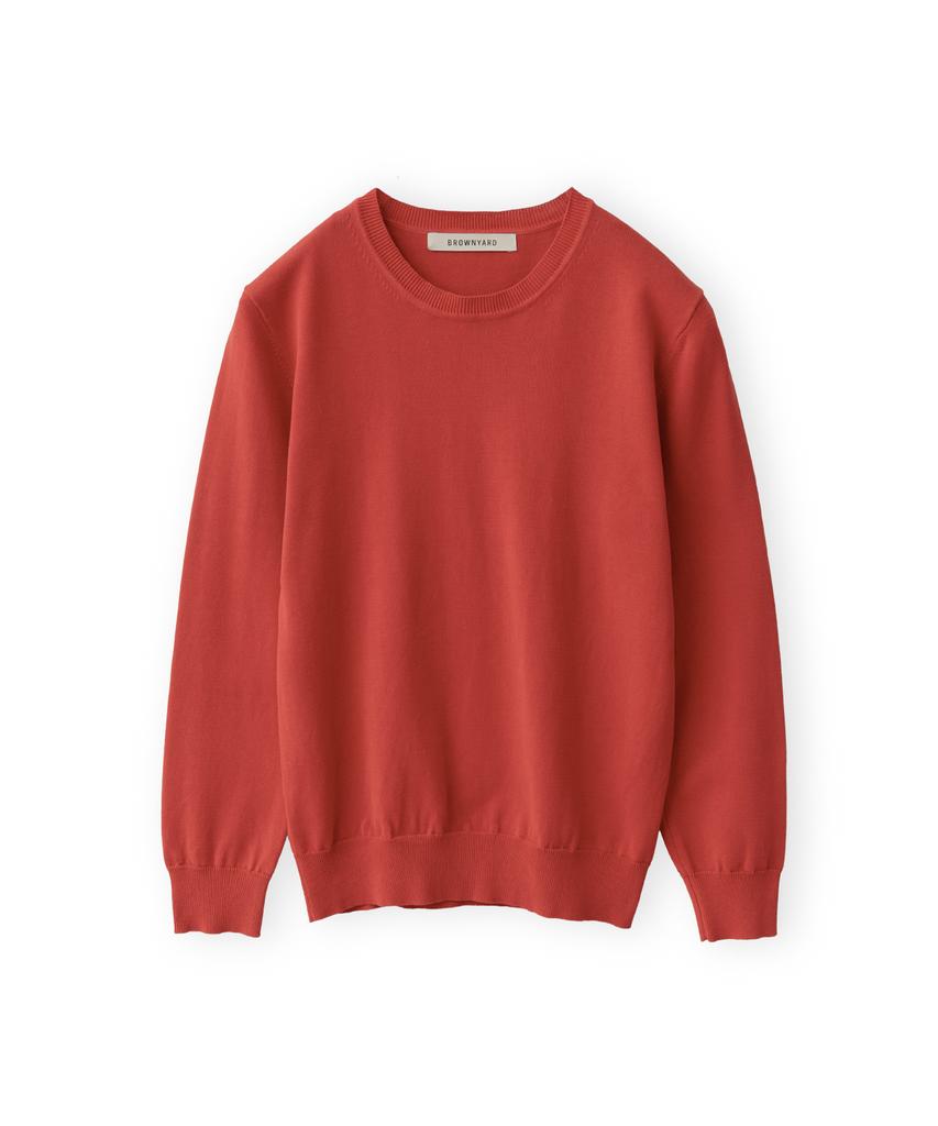 Beulaunyadeu Washed Cotton Knit, Red