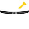 AAADU1 Anti Scratch Carbon Fiber Car Trunk Rear Bumper Guard Protection Sticker For Opel OPC Astra K Insignia Corsa D B E Mokka Vectra
