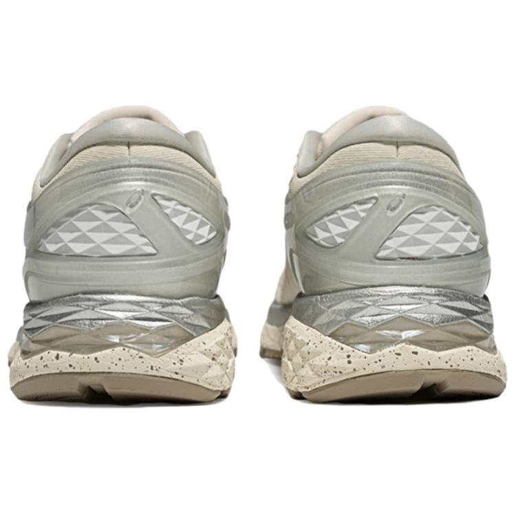 Asics Metarun Abrasion Resistant Breathable Support Rebound Running Shoes Women's Ecru Sneakers 1012B977-200