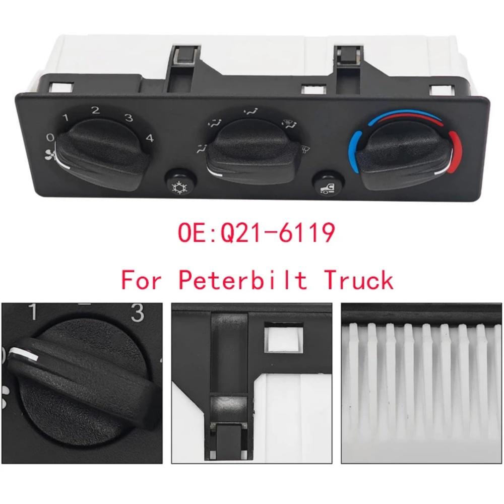 A/C Climate Control Module Panel Q21-6119 For Peterbilt Truck