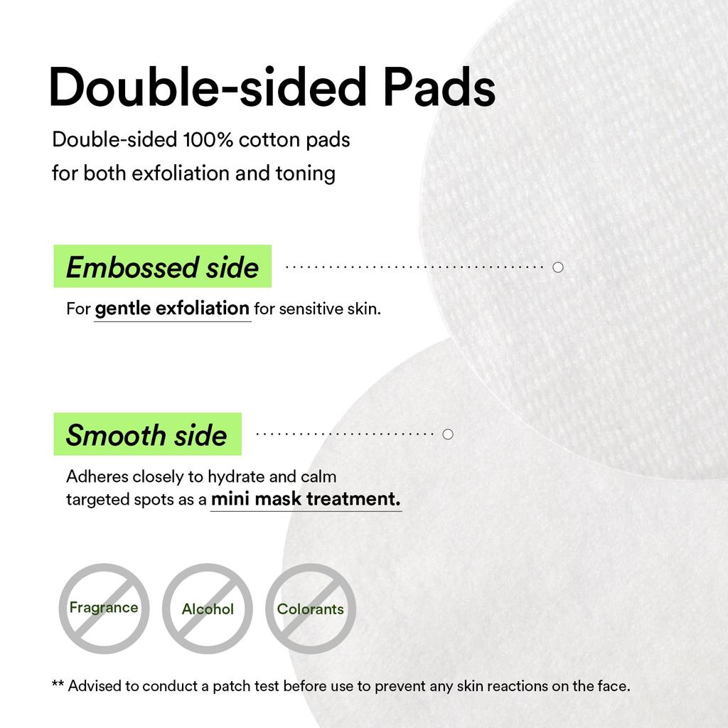 Abib Heartleaf Spot Pad Calming Touch with Refill, 150ml / 80 pads + 150ml / 80 pads
