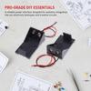 Latest 5/10PCS 9V Battery Clip Holder 9V Battery Case 9V Battery Box With Wire Leads DIY Accessories