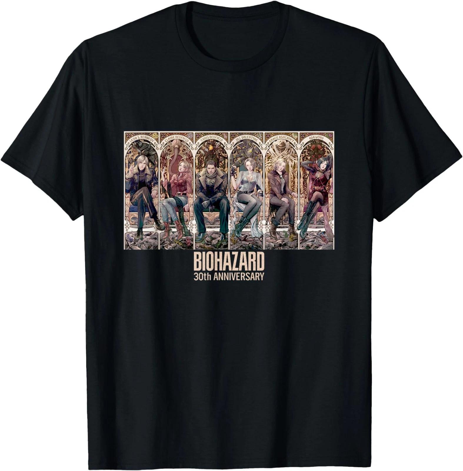 Resident Evil 30th Anniversary Key Art FP T-Shirt 2XL