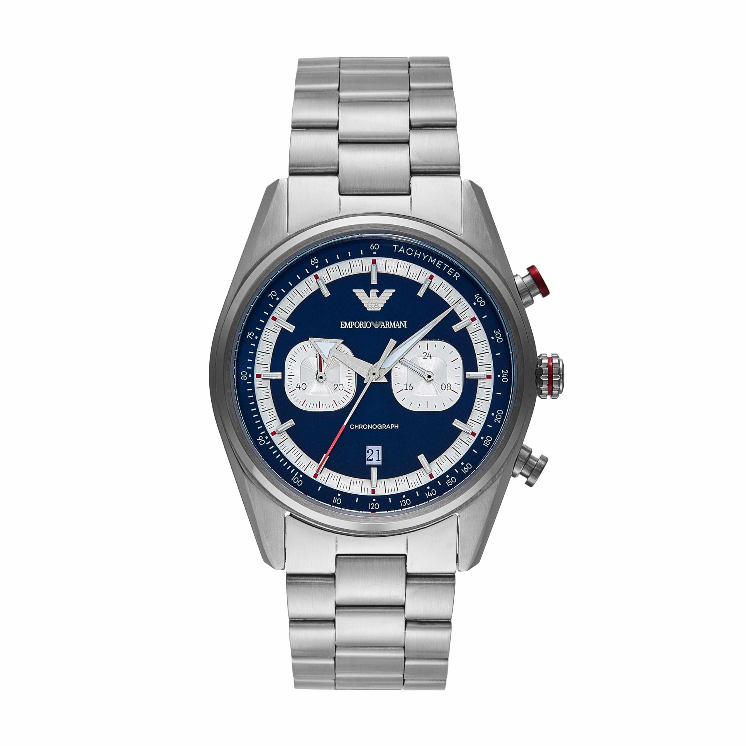 

Годинник AR11676 Срібний [Emporio Armani] Чоловічий срібний