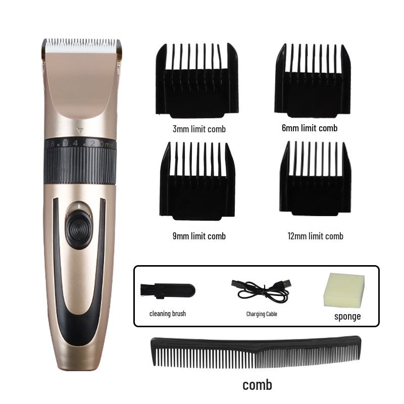 Electric Hair Clipper for Infants with Ceramic Blade - Household Spot Five-Speed Fine-Tuning Clipper for Young Children