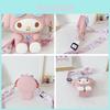 Cute Sanrio Shoulder Bag With Adjustable Strap For Girls