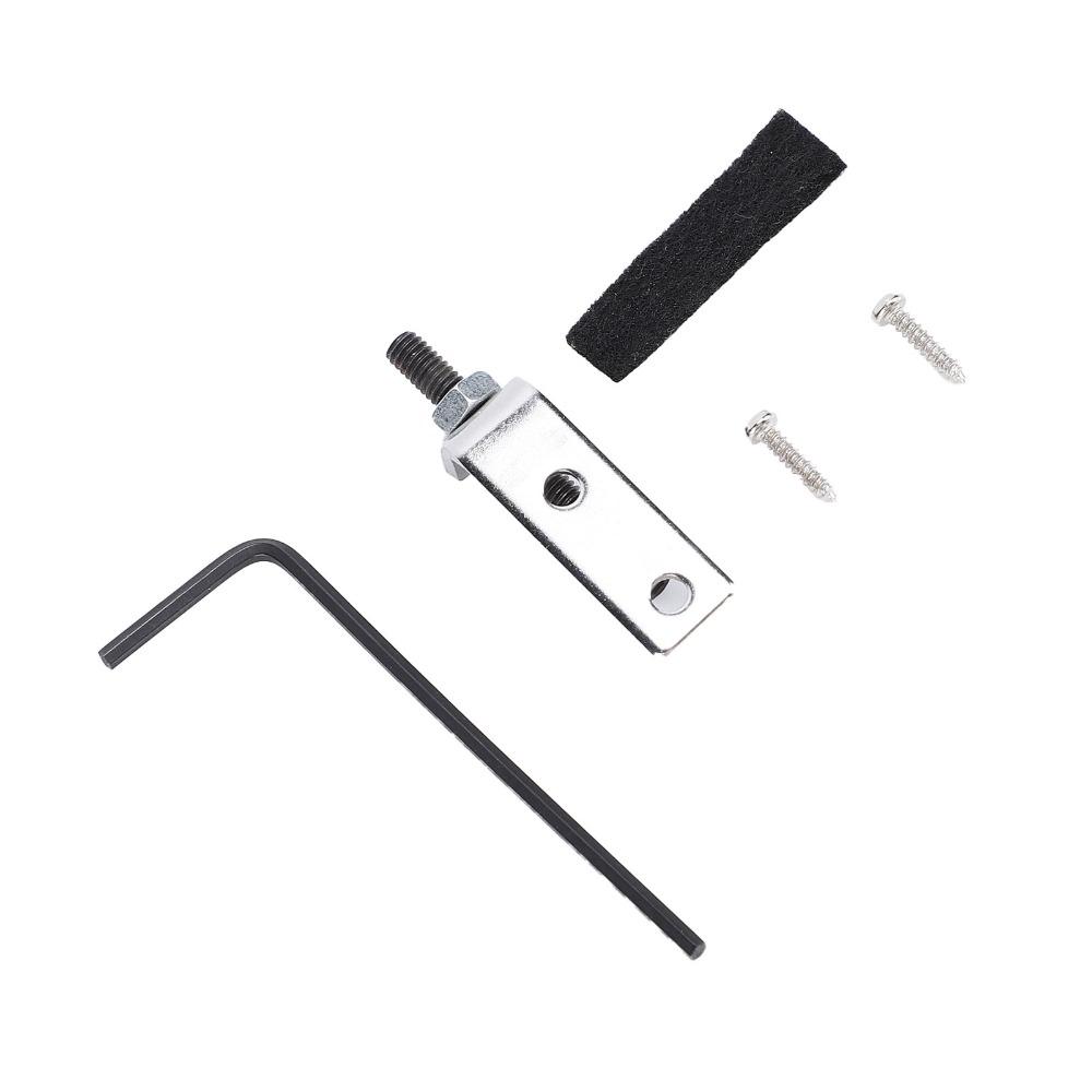2sets Metal Tremolo Guitar Bridge Stopper Tremolo Bridge Stabilizer Kit Electric Guitar