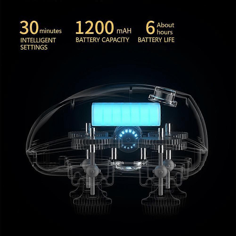 Head Massager ABS Type C Rechargeable 30 Min Auto Off