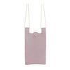 Knitted Mobile Phone Bag Solid Color Shoulder Bag Crossbody Sling Bag with Adjustable Strap for Street Daily Outings Travel Commuting