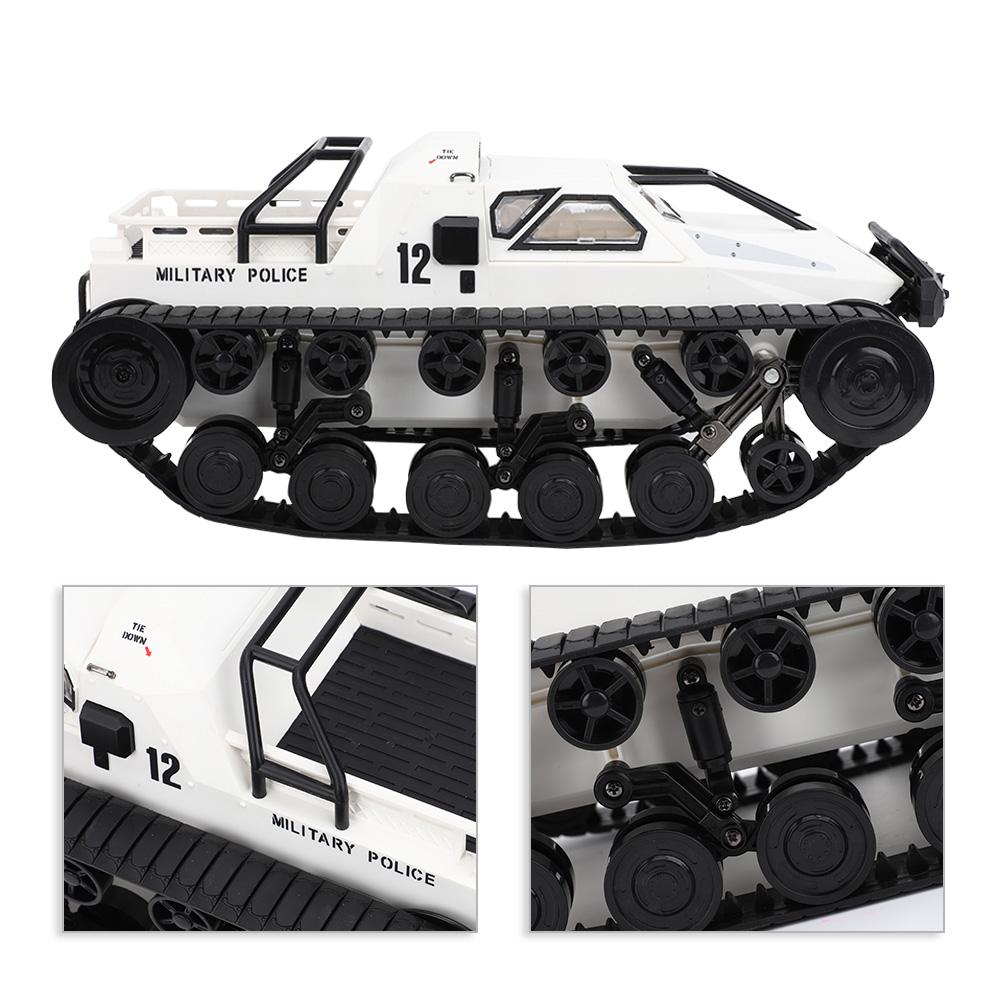 2.4Ghz 112 Simulation Tank Electric Remote Control Car with 5Meters Wading DepthWhite