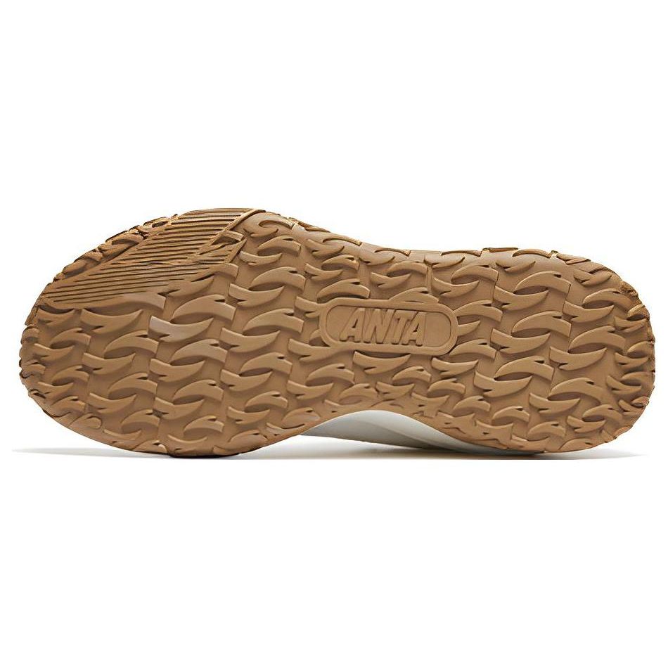 Anta Qicheng Non-Slip Wear-Resistant Shock-Absorbing Low-Top Sports Casual Shoes Men Sneakers White Blue 912318859-2