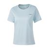Versatile Comfortable Soft Short Sleeve T-Shirt Women Tops Cloud-Blue ATSW838-3