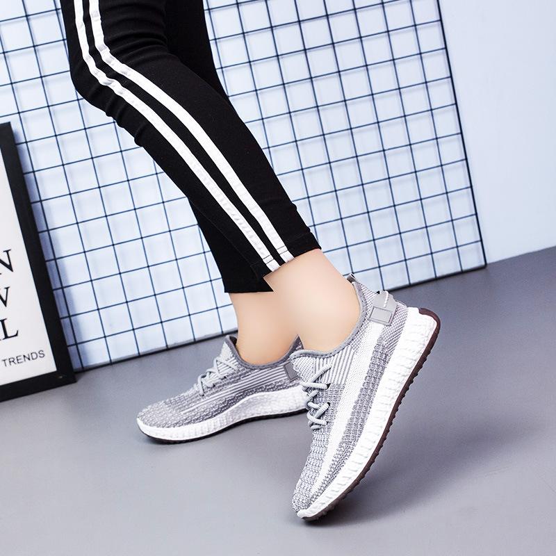 Scarpe Primavera rete casual scarpe da coppia comode scarpe sportive traspiranti scarpe in tessuto fly-woven