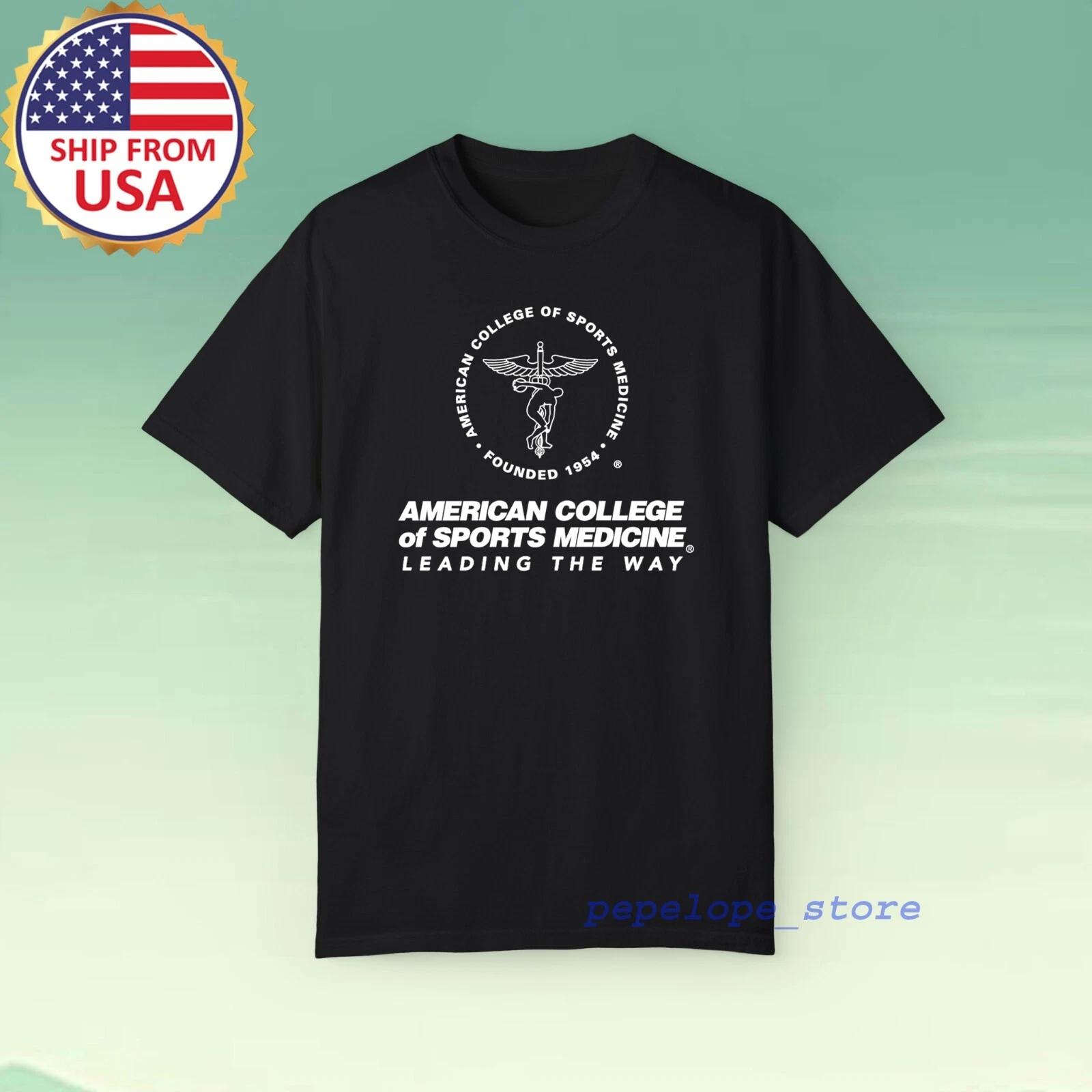 ACSM American College of Sports Medicine Men s Black Size S-5XL 2XL