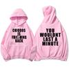 Lyric Hoodies Long Sleeve Sweatshirt Casual Grunge Men Women Pullovers Band Graphic Printing Sudaderas