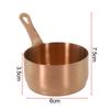 High Temperature Resistant Sauce Pan 100ML Stainless Steel Pot for Easy Use