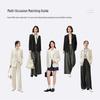 Shangdoubila Women's Easy-Care Casual Blazer