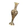 Embossed Antique Tall Metal Vases Flower Arrangements Container for Living Space Artistic Homes Centerpieces Decors