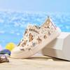 New children's hole shoes are light, breathable and quick-drying beach shoes, printed cartoon thick-soled waterproof hollow men's and women's sandals