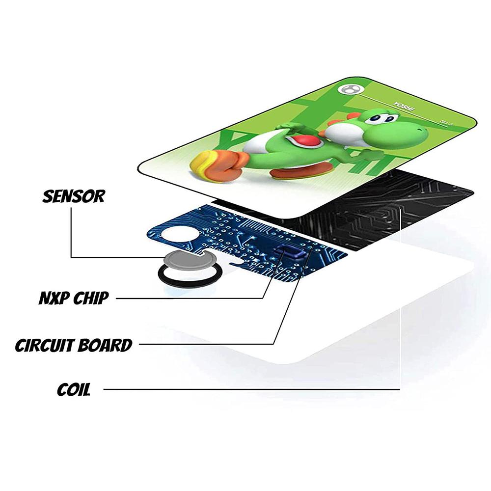 94 szt. Kart Mini do Gry z Tagami NFC Super Smash Bros na NS Switch