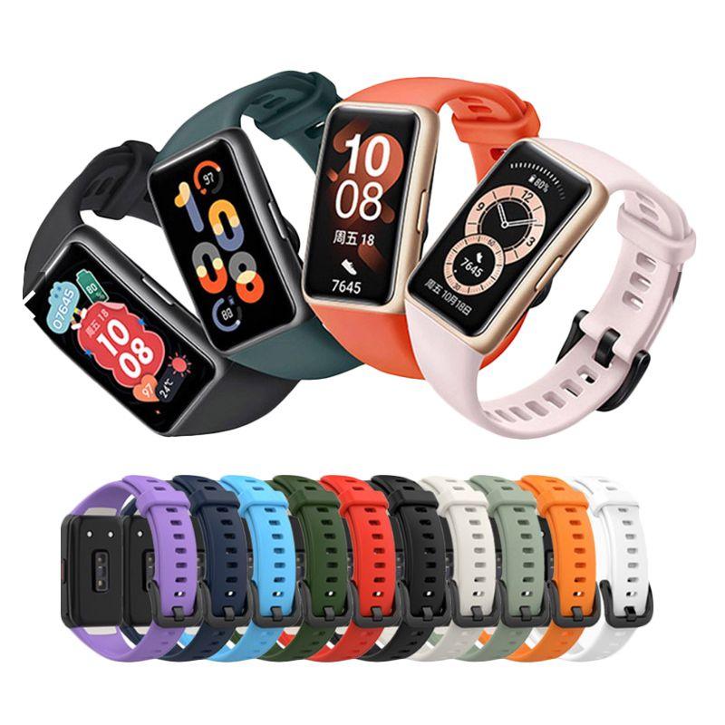 Adjustable Silicone Strap For Huawei Honor Band 6