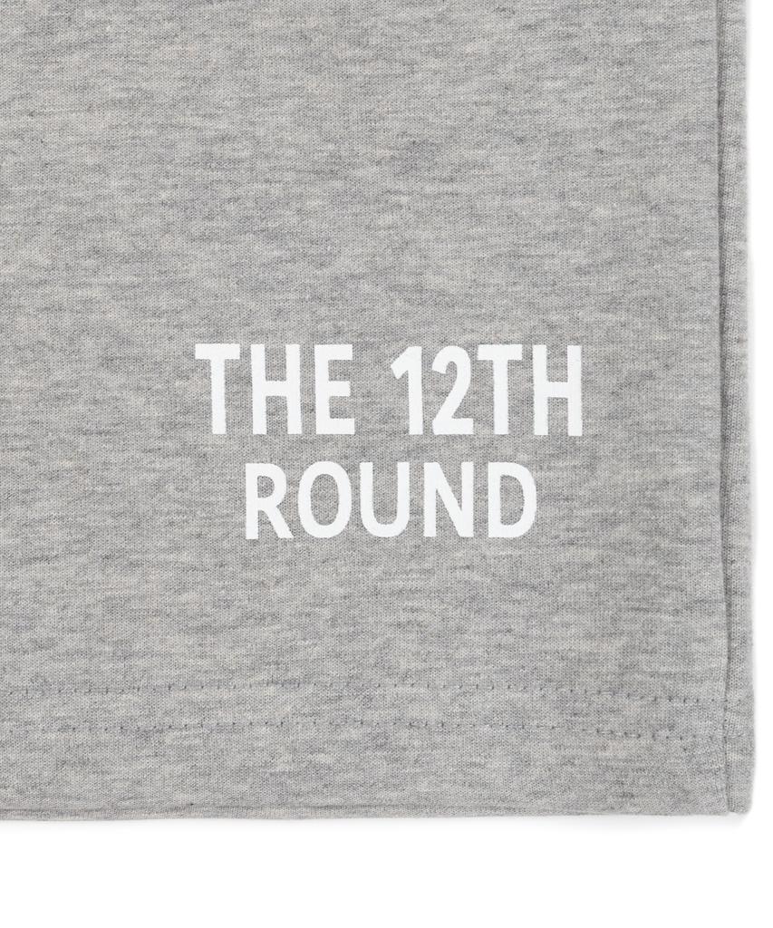 Deoteuwelbeulaundeu The 12Th Round Logo Bermuda Sweat Shorts Gray