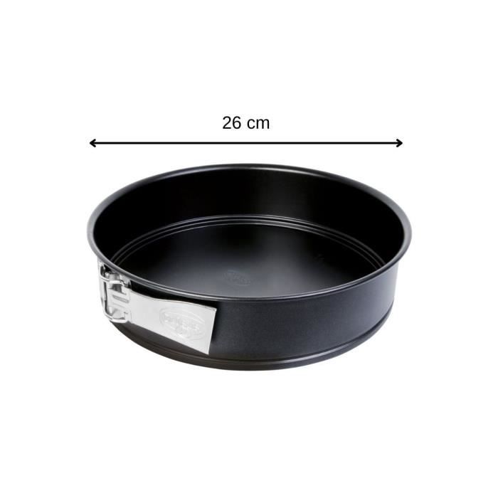 Duo Moule à tarte renversée et moule à manqué à charnière - DR OETKER - Tradition - 28 et 26 cm