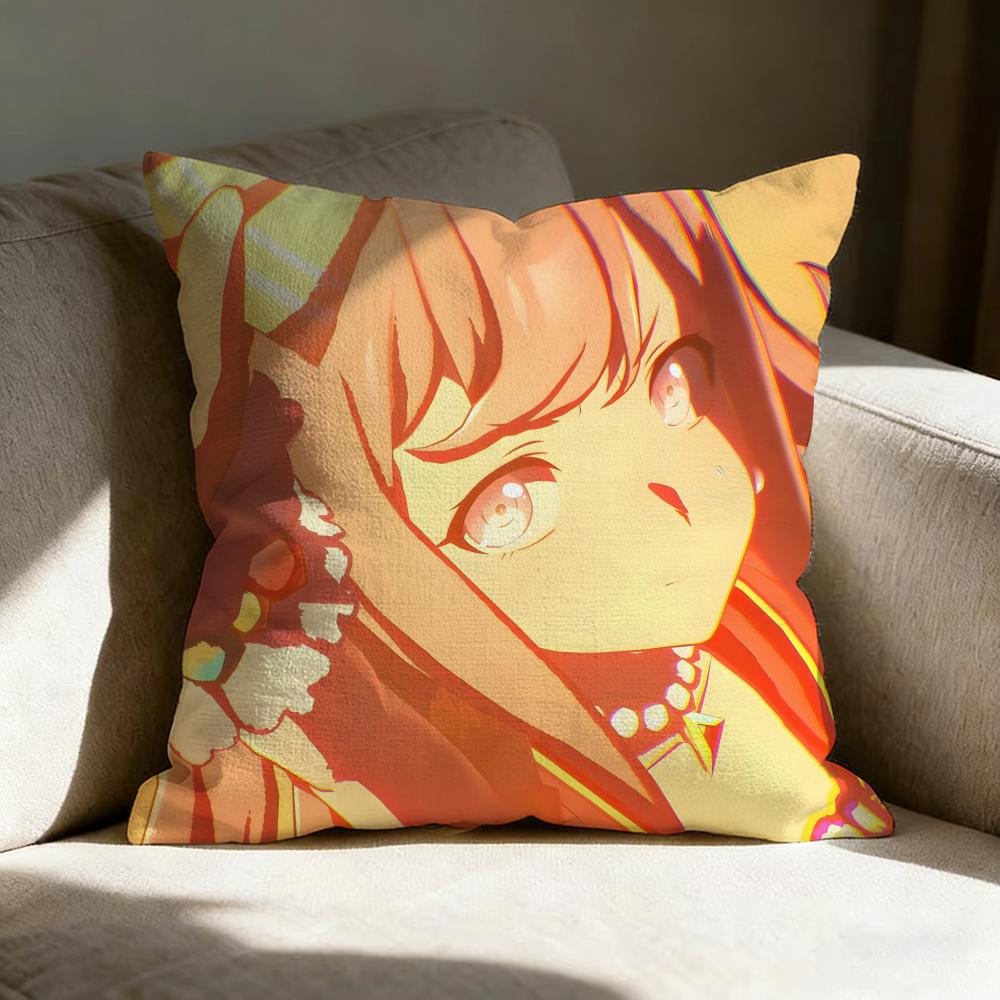 Uma Musume Agnes Digital Pillow Case Pillowcase Doublesided Printed Sofa Cushion Bedroom Headboard Pillow