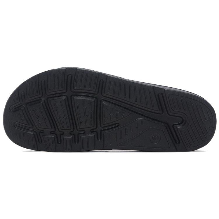 Li Ning Badminton Collection Slide Slippers Unisex Black AYCS003-1
