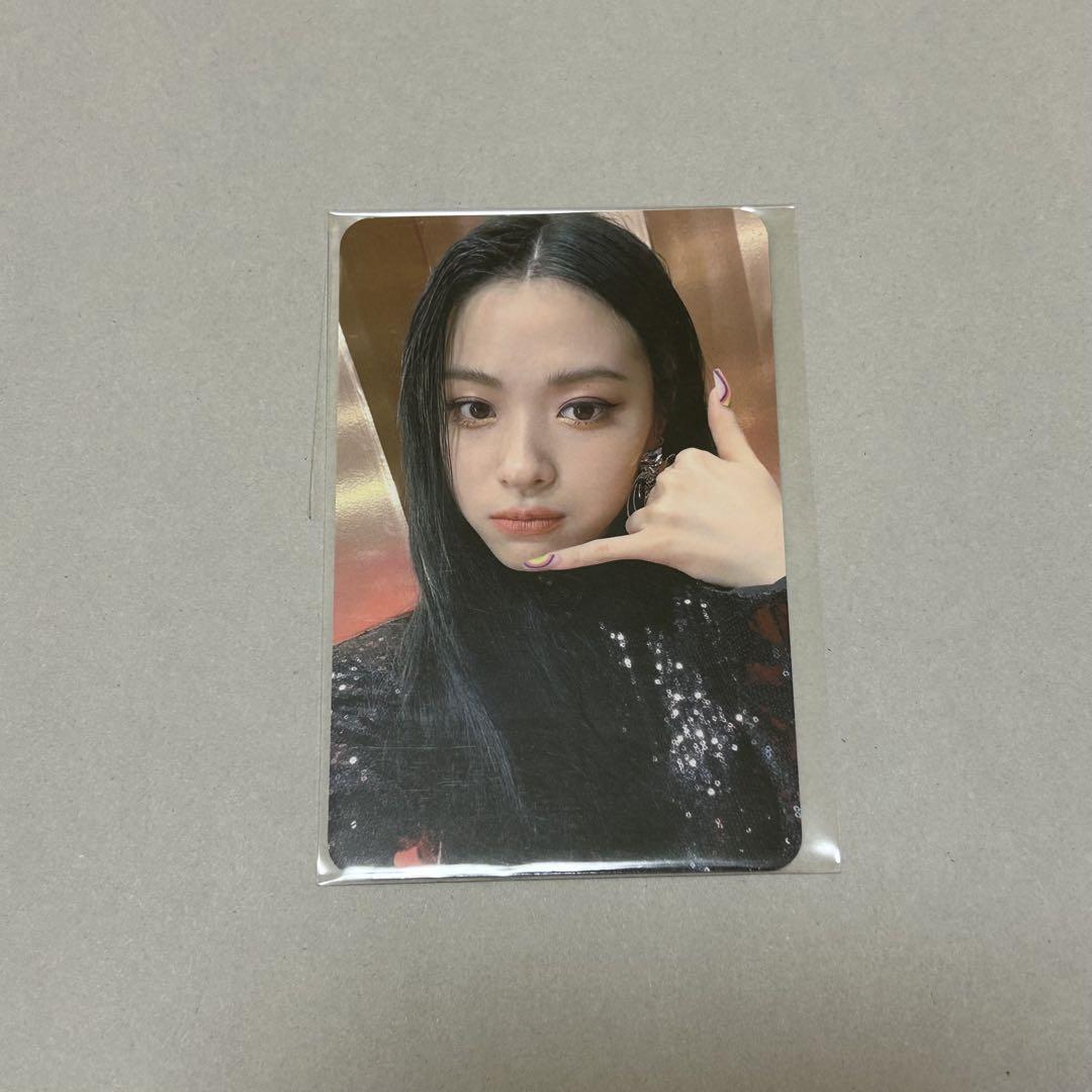 

[USED] itzy Ryujin trading card hello82