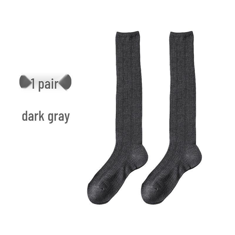 Bamboo Fiber Knee-High Compression Calf Socks for Women - Breathable, Antibacterial, and Thin Mesh Design