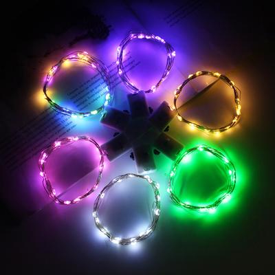 Guirnalda de luces Led de 3 modos, luces de hadas flexibles impermeables para sala de estar, dormitorio, decoración de jardín